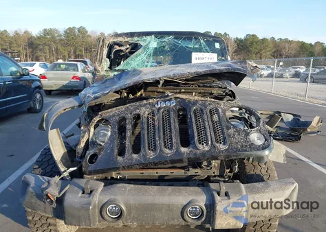 2015 Jeep Wrangler Unlimited Sport from USA, damaged, VIN 1C4BJWDG5FL593071